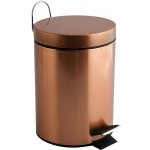 MSV pedálový odpadkový koš, měděná ocel, 3 L 143431 – Sleviste.cz