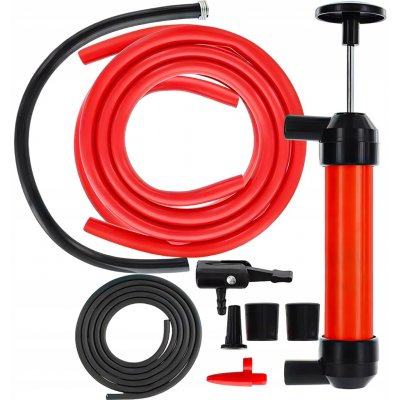 RUČNÍ PUMPA NA PŘEČERPÁVÁNÍ PALIVA, OLEJE, VODY 4V1 | Zboží Auto