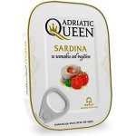 Adriatic Queen Sardinky v rajčatovém protlaku 105 g – Zbozi.Blesk.cz
