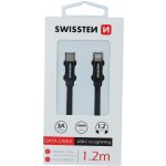 Swissten 71525201 USB 2.0 typ C na Lightning 1,2m černý – Hledejceny.cz
