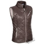 ELT Dámská prošívaná vesta Giorgia s náprsní kapsou hnědá – Zboží Dáma