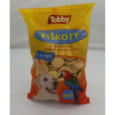 Tobby Piškoty 250 g – Zboží Dáma