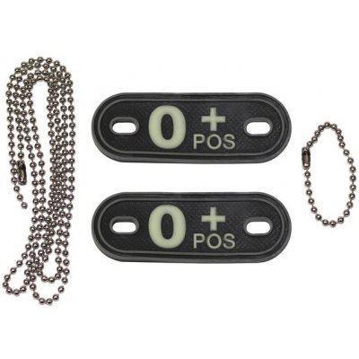 MFH Dog-Tags psí štítky 0 POS, 3D PVC – Zboží Mobilmania