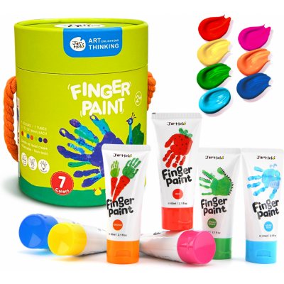 Jar Melo prstové barvy 7 x 60 ml – Sleviste.cz