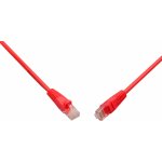Solarix C5E-114RD-0,5MB Patch, CAT5E, UTP, PVC, 0,5m, červený – Zboží Živě