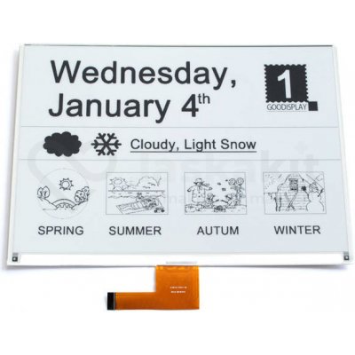 Good Display GDEY116T91 11.6" 960x640 ePaper displej Grayscale – Zboží Živě