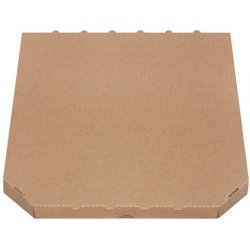DEKOS Krabice na pizzu 33x33x3cm mvl hnědá