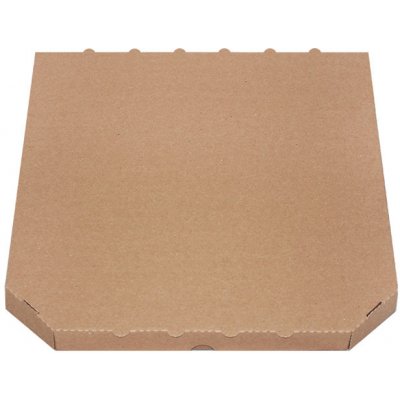 DEKOS Krabice na pizzu 33x33x3cm mvl hnědá – Zboží Mobilmania