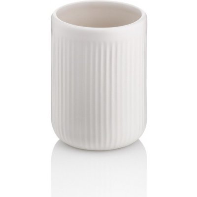 KELA Pohár Adele keramika šedobílá KL-23731 – Zboží Mobilmania
