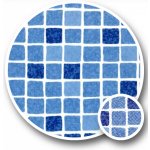 Bazénová folie ELBE SBG SUPRA 1,6 mm Mosaic Blue 1,65m mozaika modrá – Zboží Dáma