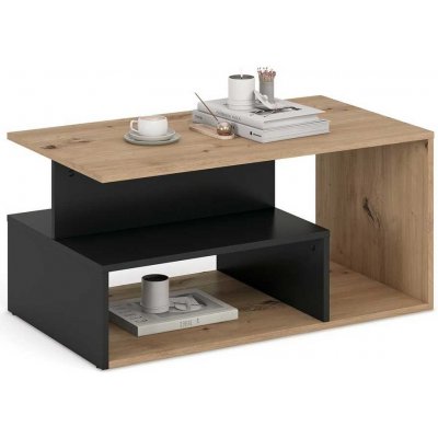 Halmar Bardia dub artisan / černá – Zboží Dáma