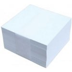 Záznamní kostky bílé - 9 cm x 9 cm x 4,5 cm / nelepená vazba – Zboží Dáma