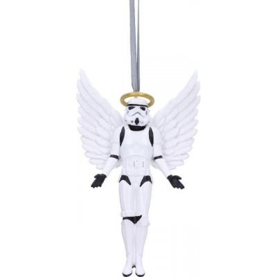 Nemesis Now Vánoční ozdoba Star Wars Stormtrooper anděl – Zboží Dáma
