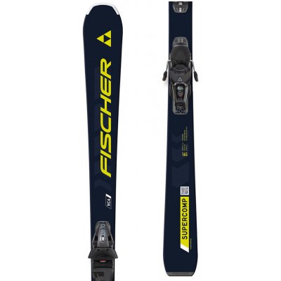 Fischer RC4 SUPERCOMP SLR + RS 10 SLR GW Černá,Žlutá,Bílá – Hledejceny.cz