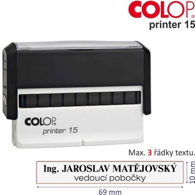 Colop Printer 15 – Zboží Mobilmania