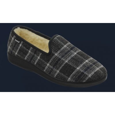Santé MJ 840 pánská obuv zateplená šedá kostka – Sleviste.cz