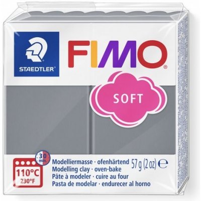 FIMO Staedtler soft 57g TREND ŠEDÁ BOUŘKA