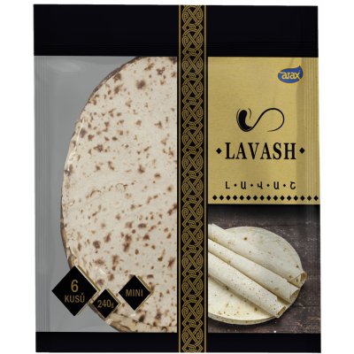 Arax Lavash Mini 6 kusů 240 g – Zbozi.Blesk.cz