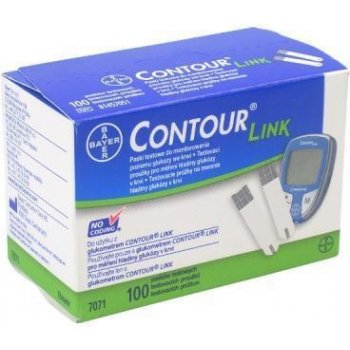 Contour Link testovací proužky 100 ks