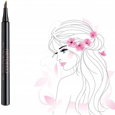 Artdeco Pro Tip Brow Liner Profesionální fixa na obočí 15 Brown Tip 1 ml – Zboží Dáma