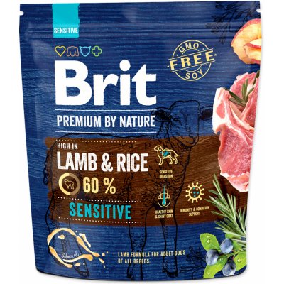 Brit Premium by Nature Sensitive Lamb 1 kg – Zbozi.Blesk.cz