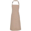 Zástěra Premier Workwear Klasická zástěra za krk PR150 Latte Pantone 7530 72x86cm