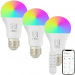 Immax NEO LITE SMART sada 3x žárovka LED E27 11W RGB+CCT, stmívatelná, Wi-Fi, Beacon, DO, TUYA 07733CDO – Hledejceny.cz