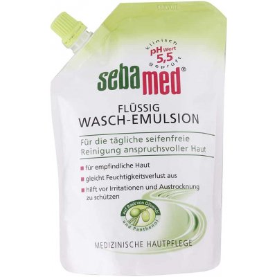 Sebamed mycí emulze na obličej a tělo s olivovým olejem náhradní náplň400 ml – Hledejceny.cz