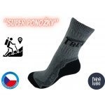 Trek termo ponožky tmavě šedá – Zboží Mobilmania