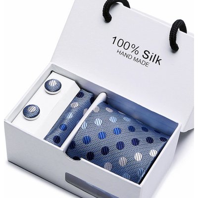 Gaira Kravata manžetové knoflíčky a kapesníček 7081-10 – Sleviste.cz