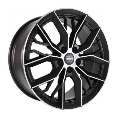 MOMO MASSIMO 7,5x17 5x114,3 ET50 matt black diamond cut