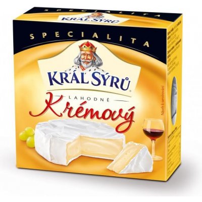 Král sýrů Krémový - 120g – Zboží Mobilmania