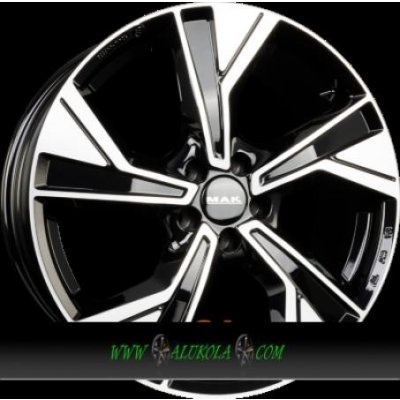 MAK MALMÖ 7,5x19 5x108 ET50,5 black mirror – Hledejceny.cz
