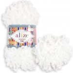 Alize Puffy Fine 55 bílá – Hledejceny.cz