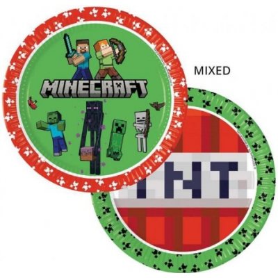 Procos s.a. Papírové talířky minecraft 23cm, Procos – Sleviste.cz