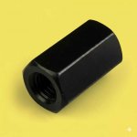 Prodlužovací matice M30x90 mm, pevnost 10, černá (DIN 6334) – Hledejceny.cz