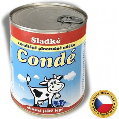 Bohemilk Condé Kondenzované slazené mléko 1 kg – Zboží Dáma