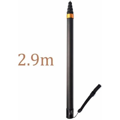 Rollin carbonová neviditelná selfie tyč 290 cm pro GoPro MAX A INSTA360 GO_8897 – Zboží Mobilmania