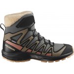 Salomon XA Pro V8 Winter CSWP J pewter/black/peach fuzz – Hledejceny.cz