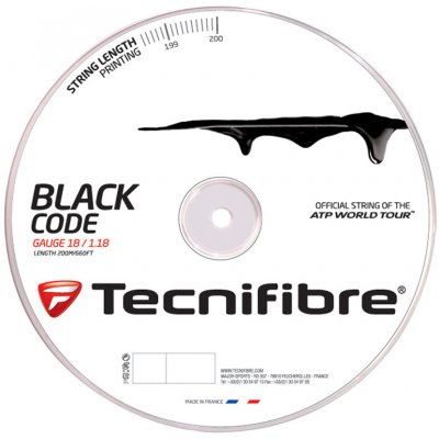 Tecnifibre Black Code 200m 1,18mm – Zboží Mobilmania