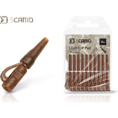 Delphin Závěsky sCAMO PinC WOODZ Klip Na Olovo 10 ks – Zboží Dáma
