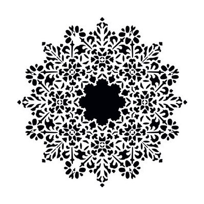 Artemis Mandala plastová šablona 345 G 29x29cm – Zboží Dáma