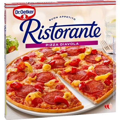 Dr. Oetker Ristorante Pizza Diavola 350 g – Sleviste.cz