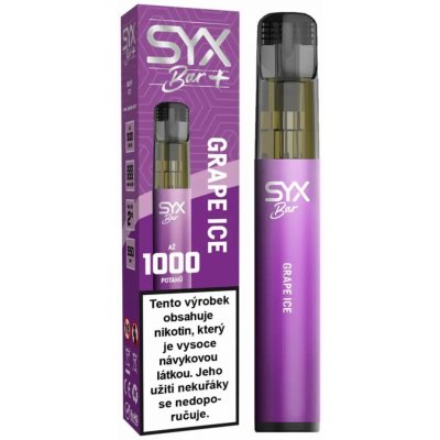 Syx Bar Grape Ice 16,5 mg 1000 potáhnutí – Zbozi.Blesk.cz