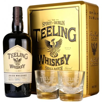 Teeling Small Batch 46% 0,7 l (dárkové balení 2 sklenice) – Hledejceny.cz