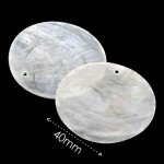 Bílé kolečko, capiz, 40mm – Hledejceny.cz