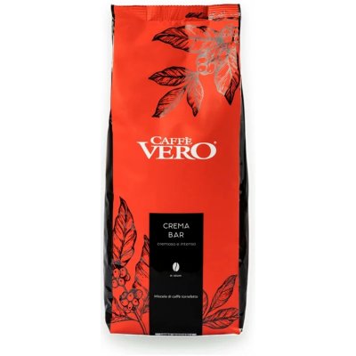 Caffé Vero Crema Bar zrnková 1 kg – Hledejceny.cz