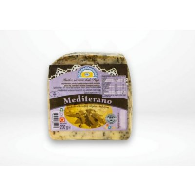 Paški sýr Mediterano 200 g – Zboží Dáma