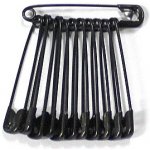 Koh-I-Noor Špendlík zavírací 34mm svazek 12ks černý – Zboží Mobilmania