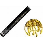 Vystřelovací konfety zlaté spirály 40cm – Zboží Dáma